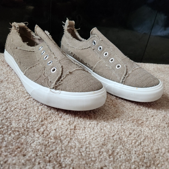 Corkys beige shoes size 10 - Picture 1 of 5